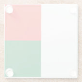 Dessous-de-verre En Verre Drapeau Madagascar (Dos)