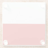 Dessous-de-verre En Verre Drapeau polonais (Dos)