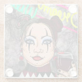 Dessous-de-verre En Verre Dream Wild Goth Girl (Dos)