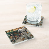 Dessous-de-verre En Verre Dugout (Incliné)