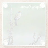 Dessous-de-verre En Verre Écart (Dos)