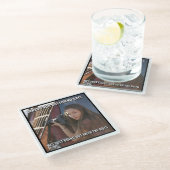 Dessous-de-verre En Verre Échantillon (Incliné)