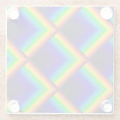 Dessous-de-verre En Verre Échelles de spectre solaire (Dos)