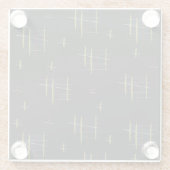 Dessous-de-verre En Verre Échos éthérées (Dos)