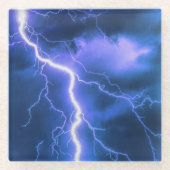 Dessous-de-verre En Verre Éclair (Devant)