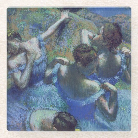 Dessous-de-verre En Verre Edgar Degas| Blue Dancers, c.1899 (Devant)