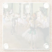 Dessous-de-verre En Verre Edgar Degas La Classe Danse (Dos)