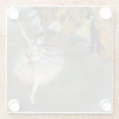 Dessous-de-verre En Verre Edgar Degas - L'Étoile / Danseur sur scène (Dos)