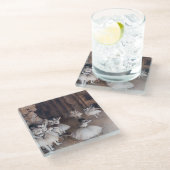 Dessous-de-verre En Verre Edgar Degas - Répétition de ballet sur scène (Incliné)