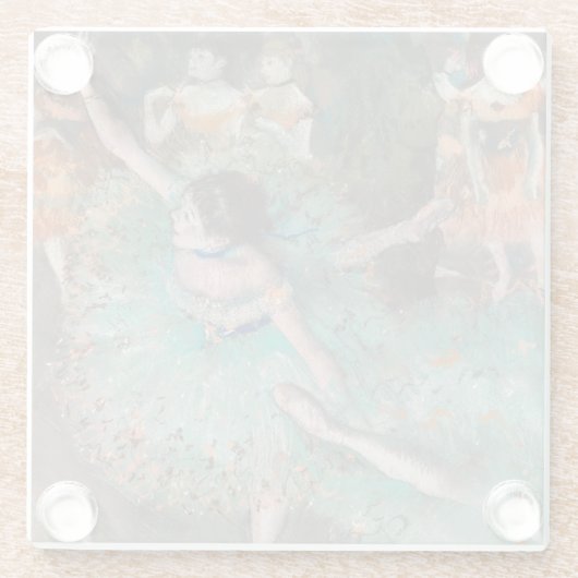 Dessous-de-verre En Verre Edgar Degas - Swaying Dancer / Danseuse en vert (Dos)