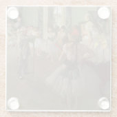 Dessous-de-verre En Verre Edgar Degas| The Dancing Class, c.1873-76 (Dos)