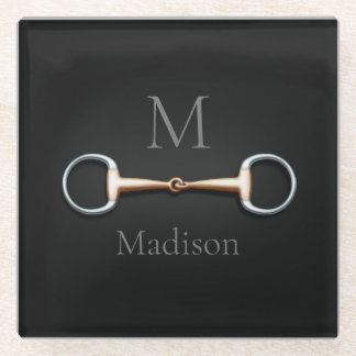 Dessous-de-verre En Verre Eggbutt Snaffle Bit Equestrimed