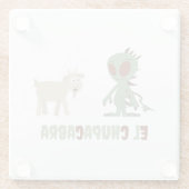 Dessous-de-verre En Verre El Chupacabra (Dos)