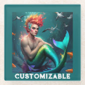 Dessous-de-verre En Verre Elari Merman (Devant)