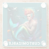 Dessous-de-verre En Verre Elari Merman (Dos)