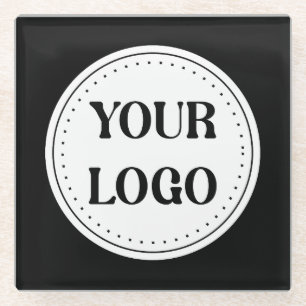 Dessous-de-verre En Verre Élégant, contemporain, poli et personnalisable.