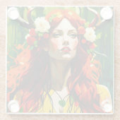 Dessous-de-verre En Verre Elen des voies (Dos)