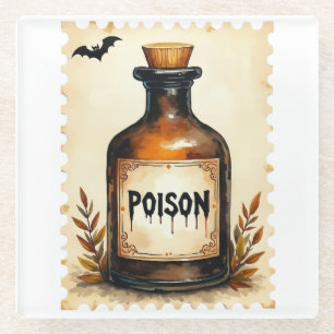 Dessous-de-verre En Verre Elixir mort : La plus sombre brasse de l'automne