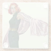 Dessous-de-verre En Verre Emmenez-moi à Hollywood (Dos)