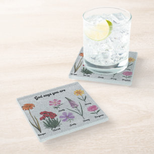Dessous-de-verre En Verre Encouragement et devis inspirants