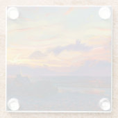 DESSOUS-DE-VERRE EN VERRE ENSOLEIL (Dos)