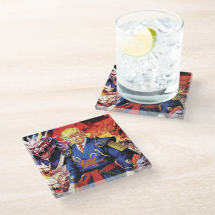Dessous-de-verre En Verre Epic Trump Samurai Anime