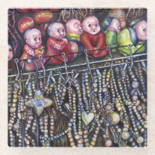 Dessous-de-verre En Verre Épitomiser