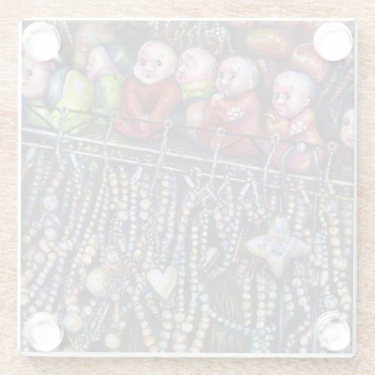 Dessous-de-verre En Verre Épitomiser (Dos)