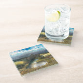 Dessous-de-verre En Verre étang d'automne (Incliné)