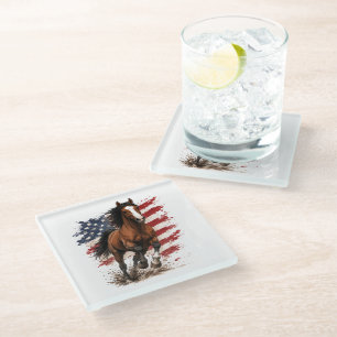 Dessous-de-verre En Verre États-Unis 250e Liberté