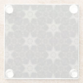 Dessous-de-verre En Verre Étoiles (Dos)