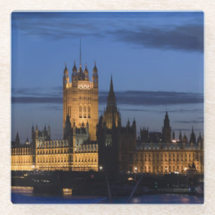 Dessous-de-verre En Verre Europe, ANGLETERRE, Londres : Chambres du Parlemen