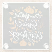 Dessous-de-verre En Verre Everything (Dos)