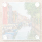 Dessous-de-verre En Verre Explore the Vibrant Charm of Burano (Dos)