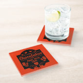 Dessous-de-verre En Verre Fabricant de chocolatier (Incliné)