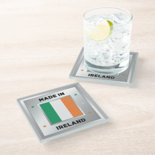 Dessous-de-verre En Verre Fabriqué en Irlande