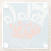 Dessous-de-verre En Verre FaLaLa (Dos)