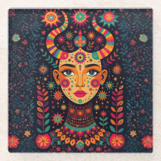 Dessous-de-verre En Verre Fantastique fille