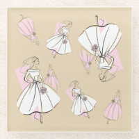 Fashion Bride Neutral Group Multi dessous de verre