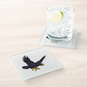 Dessous-de-verre En Verre Faucon du Hunter College