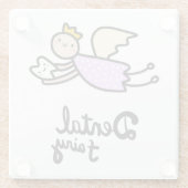 Dessous-de-verre En Verre Fée dentaire (Dos)