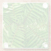 Dessous-de-verre En Verre Fermes des bois (Dos)