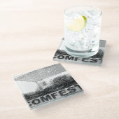 Dessous-de-verre En Verre festival communautaire (Incliné)