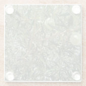 Dessous-de-verre En Verre Feuilles d'oliviers (Dos)