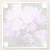 Dessous-de-verre En Verre Fleur sauvage (Dos)