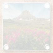 Dessous-de-verre En Verre Fleurs | Parc national des Glaciers du Montana (Dos)