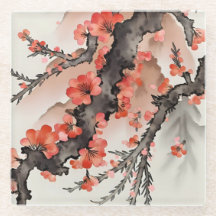 Fleurs sur Fond Noir