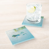 Dessous-de-verre En Verre Flottant (Incliné)