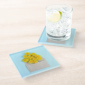 Dessous-de-verre En Verre Flowers | Dandelions in Envelope (Incliné)