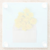 Dessous-de-verre En Verre Flowers | Dandelions in Envelope (Dos)